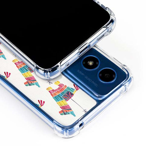 Llama Pinata by Cat Coq Moto G 5G (2024) Clear Case